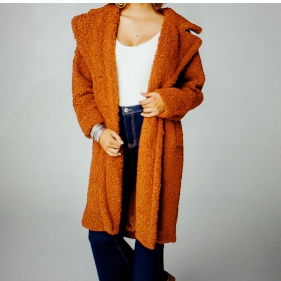 Oversized faux fur coat - Picture 4 of 5